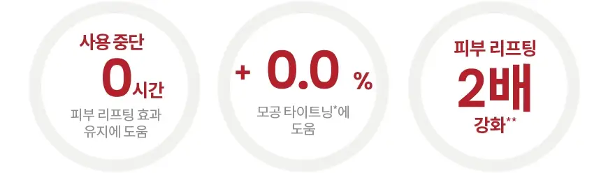 [단독기획/리프팅]AHC 프로 샷 콜라 쥬비네이션 리프팅 세럼 40ml 기획 (+아이크림 10ml) 상세페이지 9